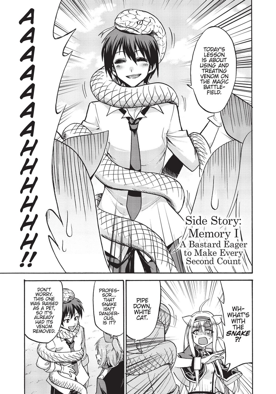 Roku de Nashi Majutsu Koushi to Kinki Kyouten Chapter 36.5 page 1 - Chapter 36.5: Lecture 36.5