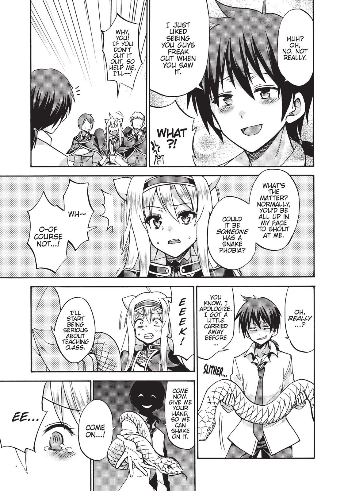 Roku de Nashi Majutsu Koushi to Kinki Kyouten Chapter 36.5 page 3 - Chapter 36.5: Lecture 36.5
