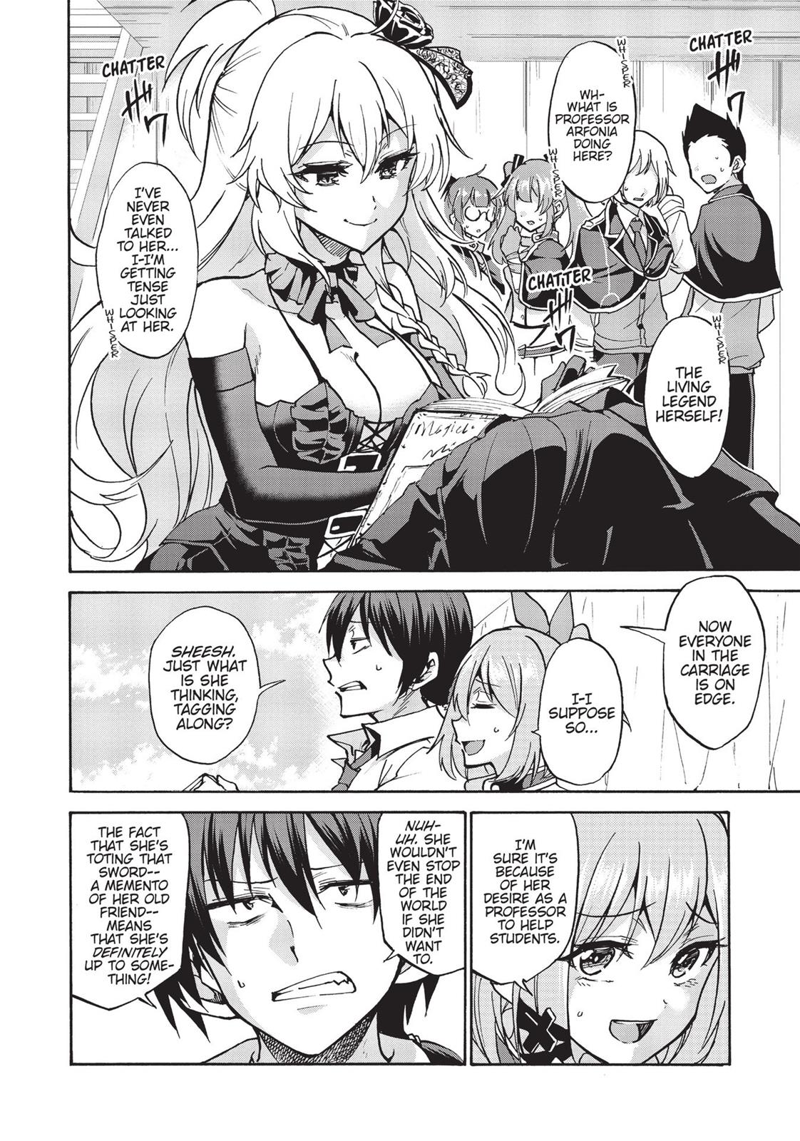 Roku de Nashi Majutsu Koushi to Kinki Kyouten Chapter 36 page 13 - Chapter 36: Lecture 36