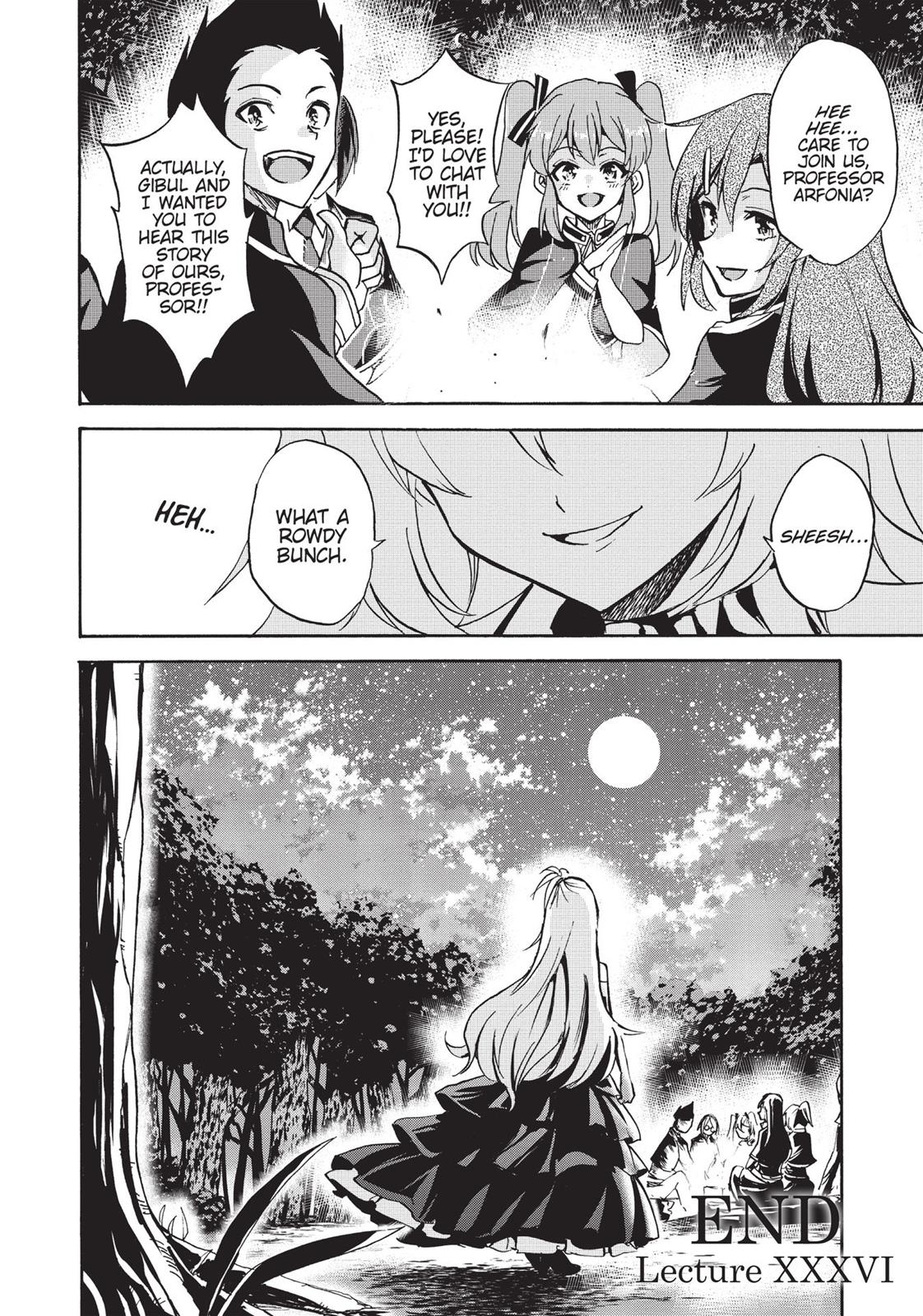 Roku de Nashi Majutsu Koushi to Kinki Kyouten Chapter 36 page 35 - Chapter 36: Lecture 36