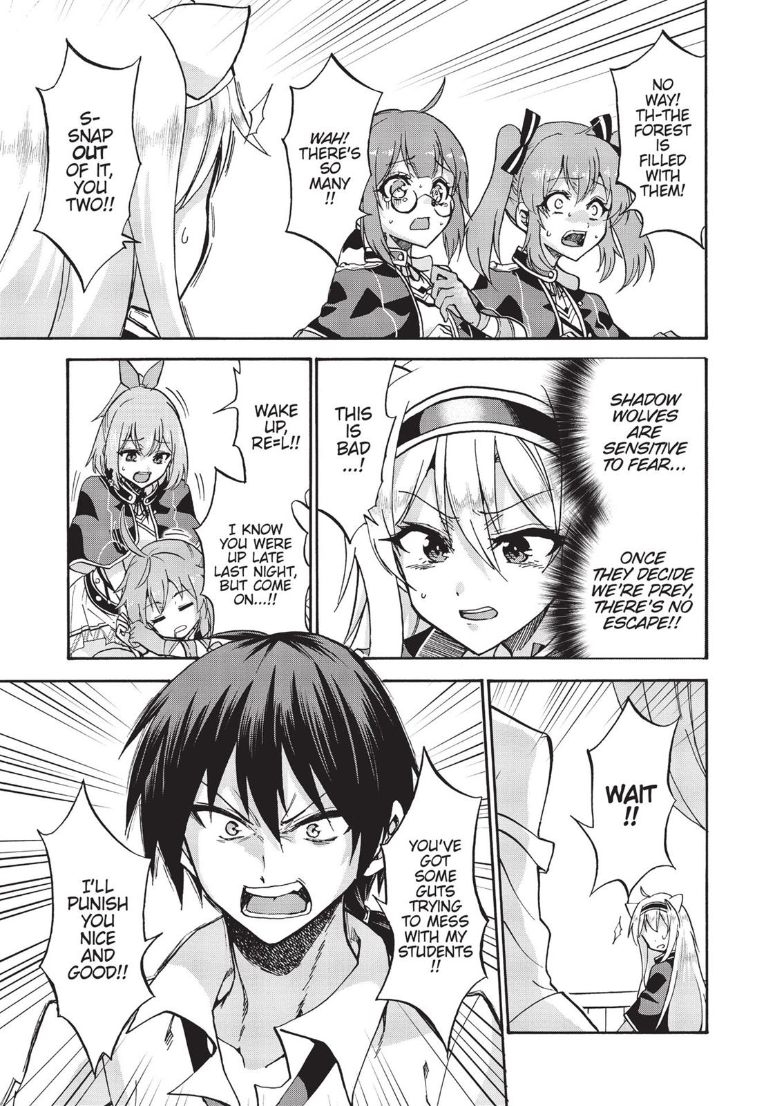 Roku de Nashi Majutsu Koushi to Kinki Kyouten Chapter 36 page 4 - Chapter 36: Lecture 36
