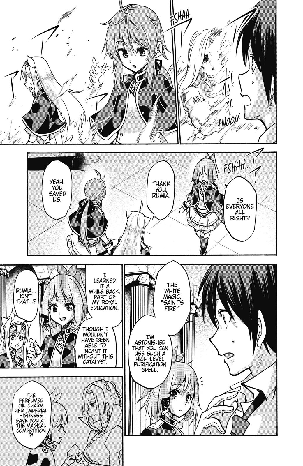 Roku de Nashi Majutsu Koushi to Kinki Kyouten Chapter 38 page 7 - Chapter 38