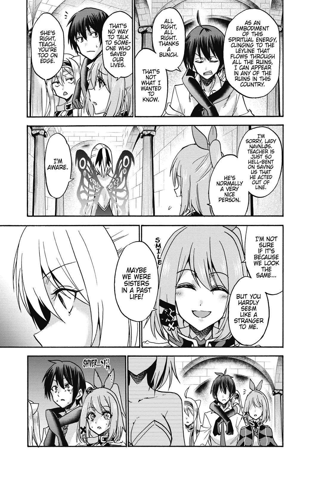 Roku de Nashi Majutsu Koushi to Kinki Kyouten Chapter 39 page 17 - Chapter 39