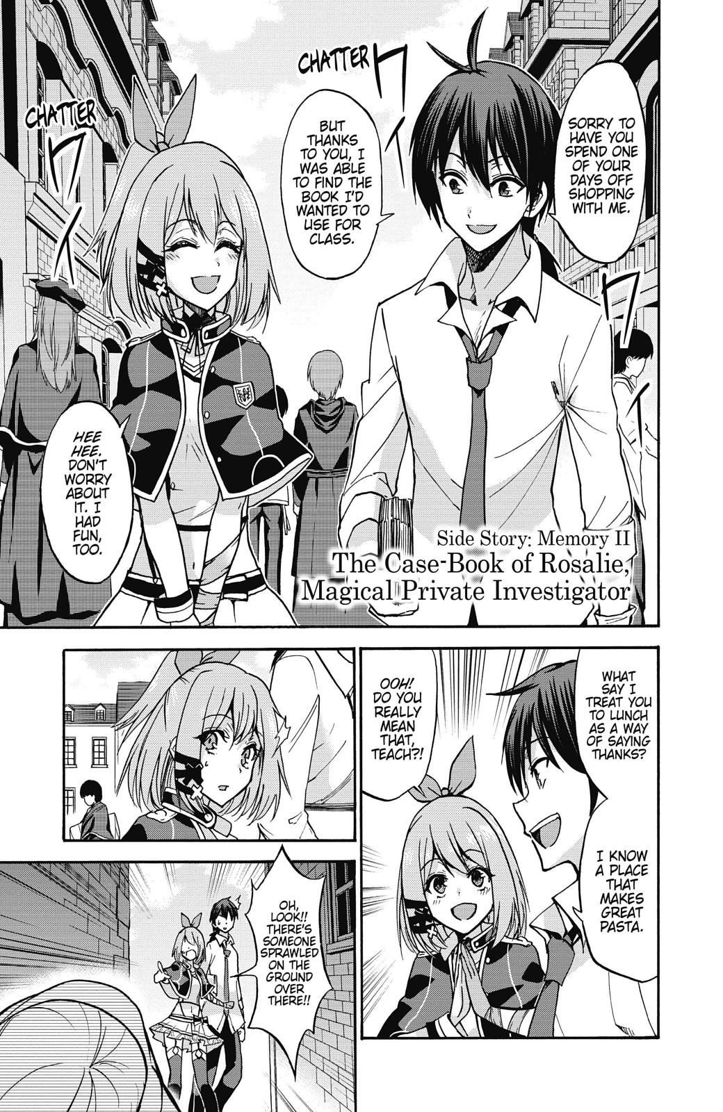 Roku de Nashi Majutsu Koushi to Kinki Kyouten Chapter 40.5 page 1 - Chapter 40.5