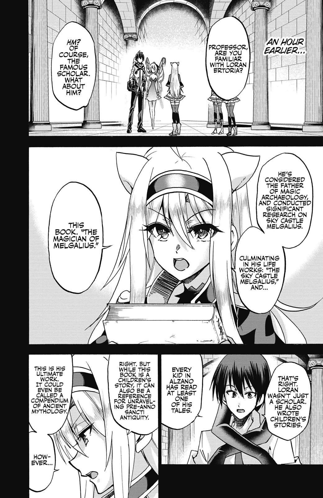 Roku de Nashi Majutsu Koushi to Kinki Kyouten Chapter 40 page 4 - Chapter 40