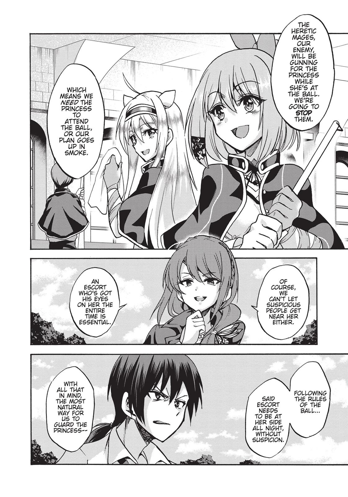 Roku de Nashi Majutsu Koushi to Kinki Kyouten Chapter 42 page 28 - Chapter 42