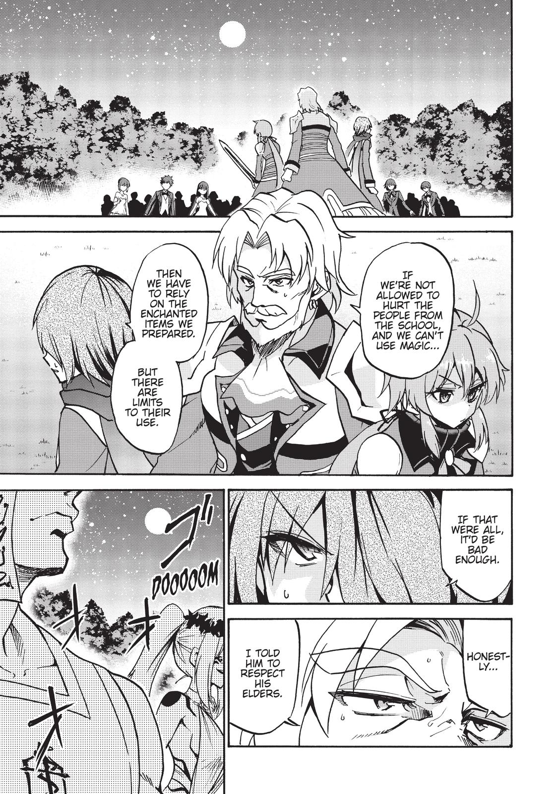 Roku de Nashi Majutsu Koushi to Kinki Kyouten Chapter 50 page 21 - Chapter 50