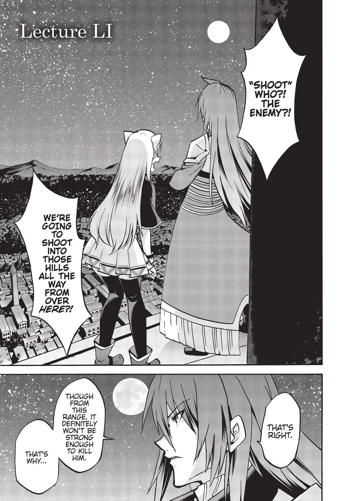 Roku de Nashi Majutsu Koushi to Kinki Kyouten Chapter 51 page 1 - Chapter 51