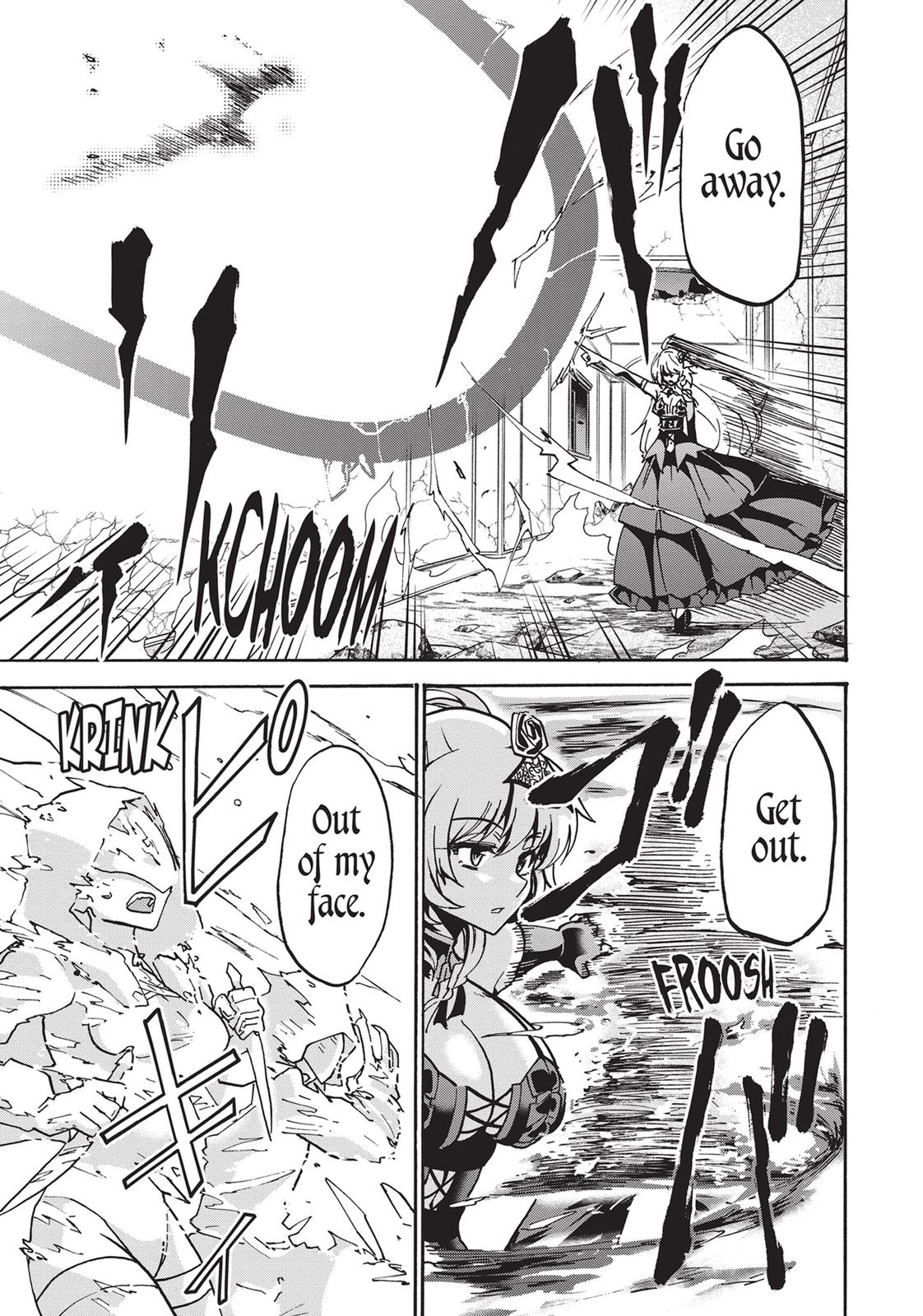 Roku de Nashi Majutsu Koushi to Kinki Kyouten Chapter 53 page 18 - Chapter 53
