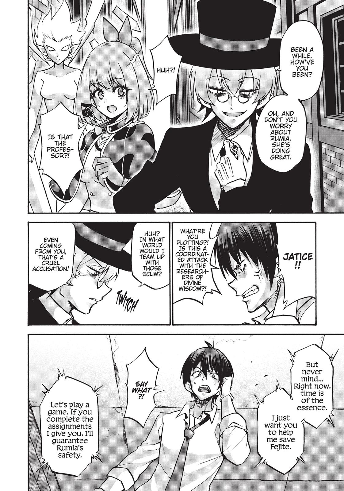 Roku de Nashi Majutsu Koushi to Kinki Kyouten Chapter 54 page 10 - Chapter 54