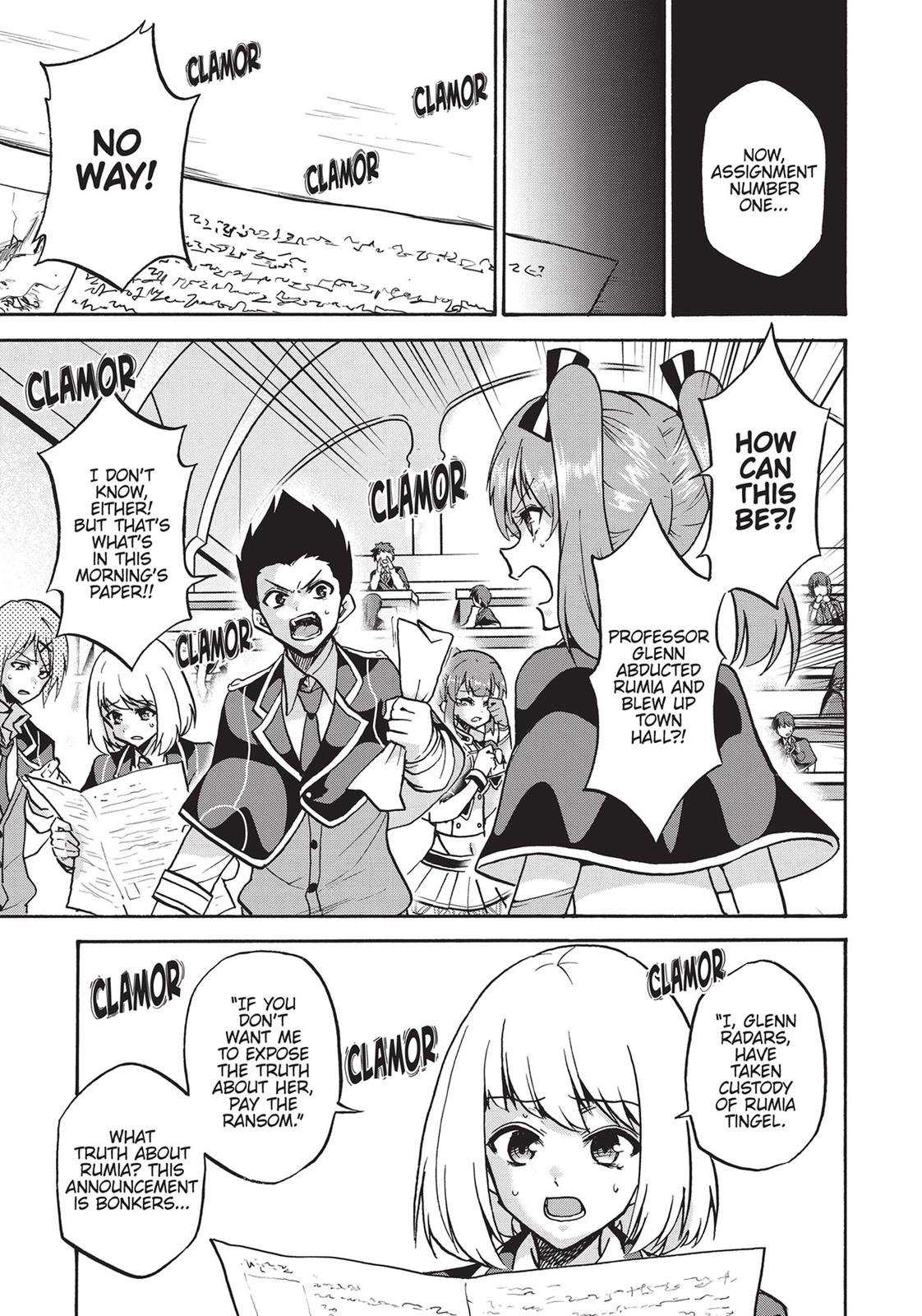 Roku de Nashi Majutsu Koushi to Kinki Kyouten Chapter 54 page 11 - Chapter 54