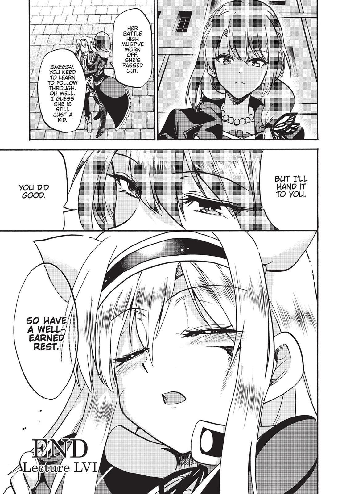Roku de Nashi Majutsu Koushi to Kinki Kyouten Chapter 56 page 37 - Chapter 56