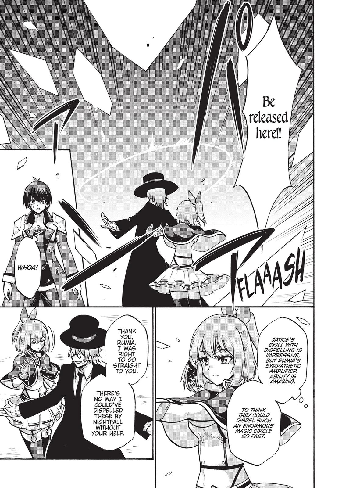 Roku de Nashi Majutsu Koushi to Kinki Kyouten Chapter 57 page 23 - Chapter 57