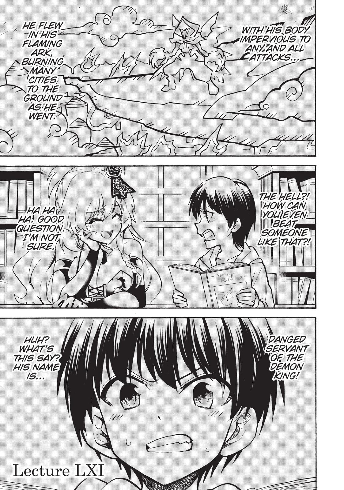 Roku de Nashi Majutsu Koushi to Kinki Kyouten Chapter 61 page 1 - Chapter 61