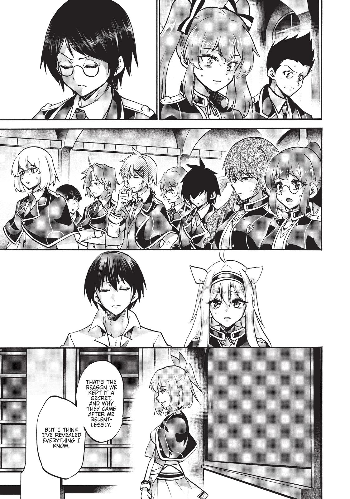 Roku de Nashi Majutsu Koushi to Kinki Kyouten Chapter 62 page 21 - Chapter 62