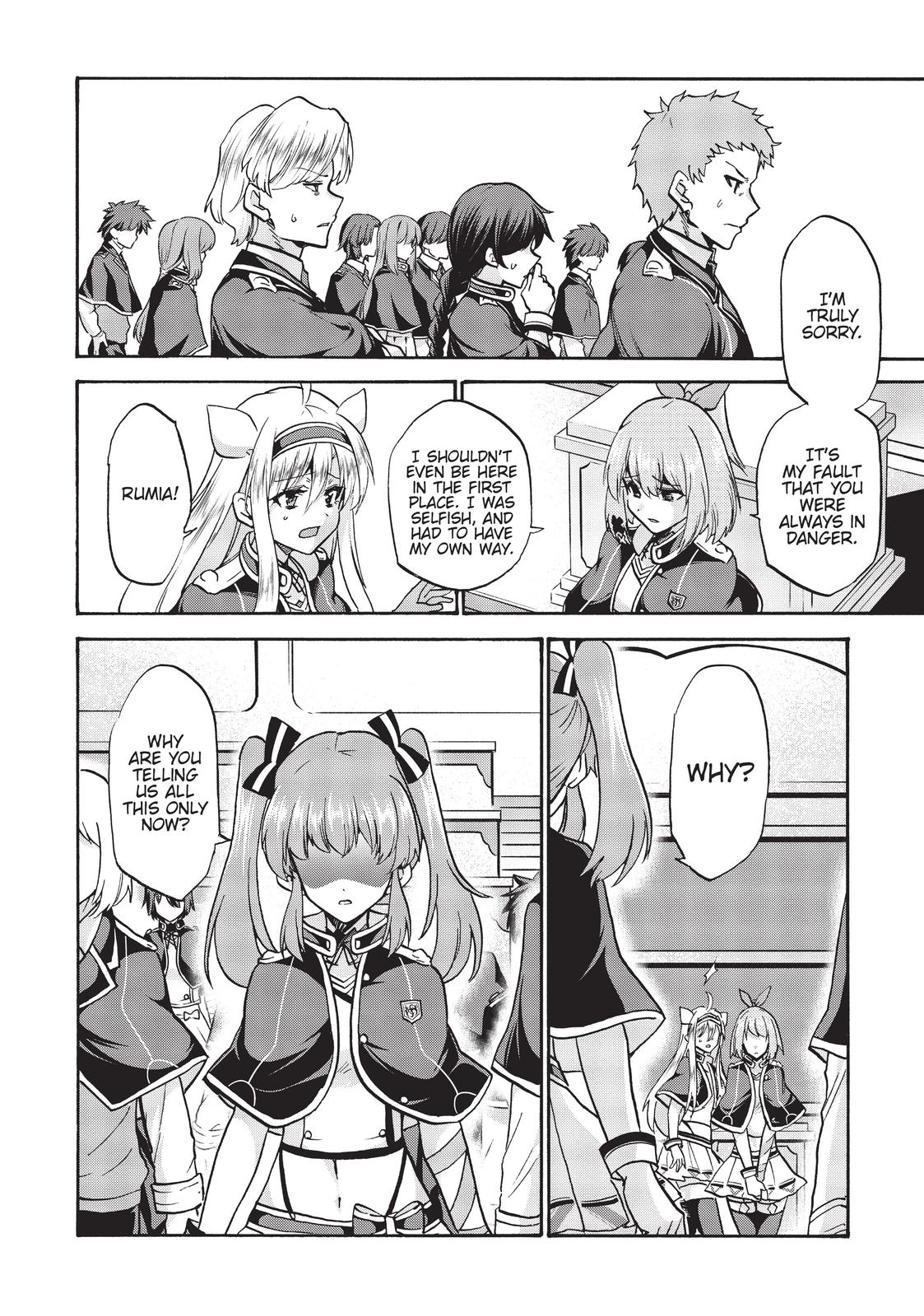 Roku de Nashi Majutsu Koushi to Kinki Kyouten Chapter 62 page 22 - Chapter 62