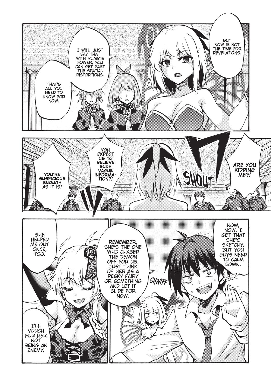 Roku de Nashi Majutsu Koushi to Kinki Kyouten Chapter 63 page 15 - Chapter 63