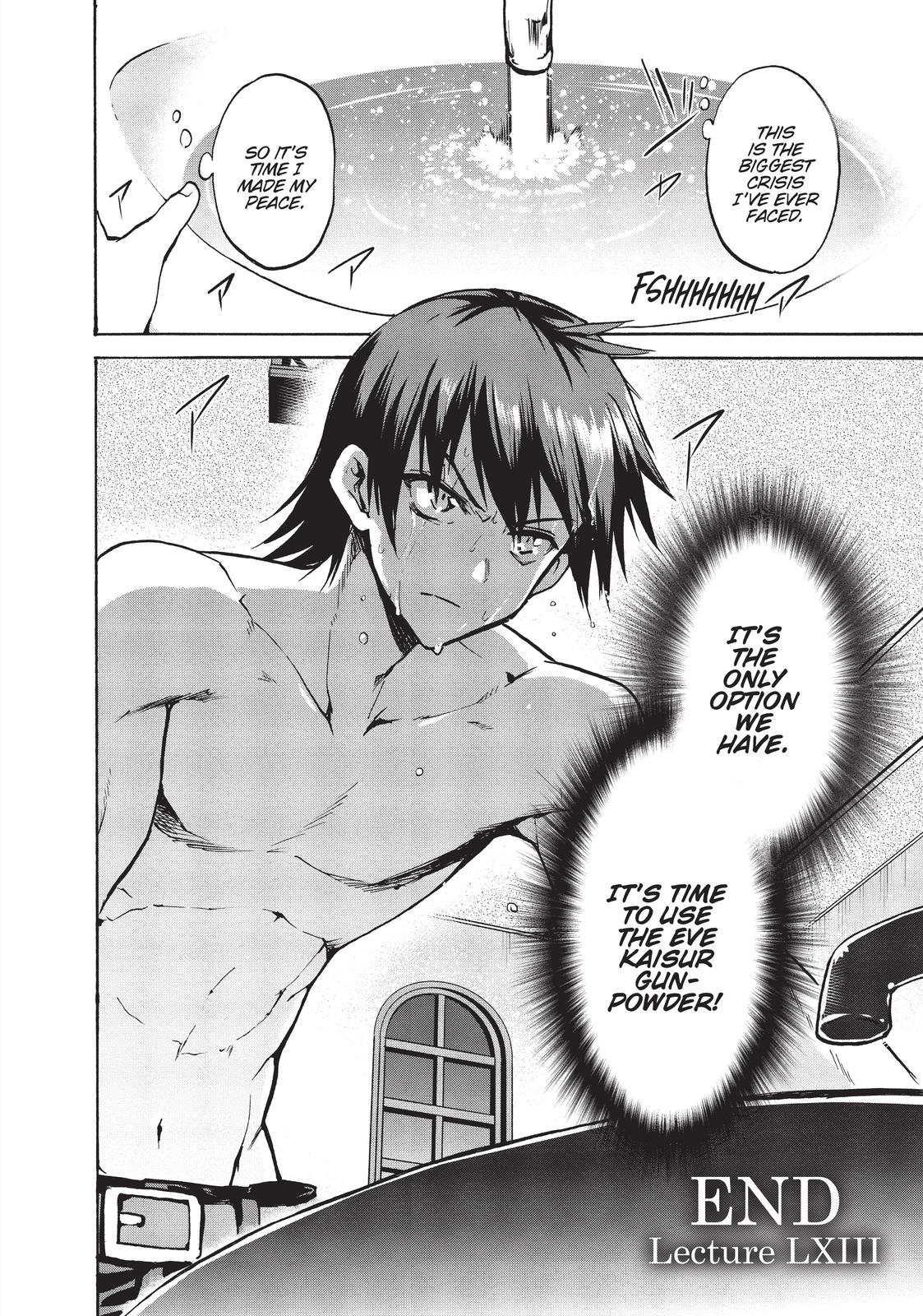 Roku de Nashi Majutsu Koushi to Kinki Kyouten Chapter 63 page 32 - Chapter 63