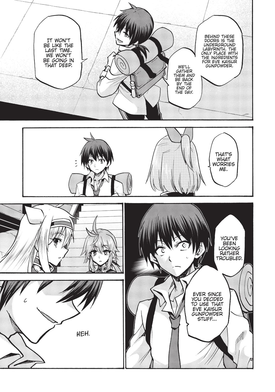 Roku de Nashi Majutsu Koushi to Kinki Kyouten Chapter 64 page 3 - Chapter 64
