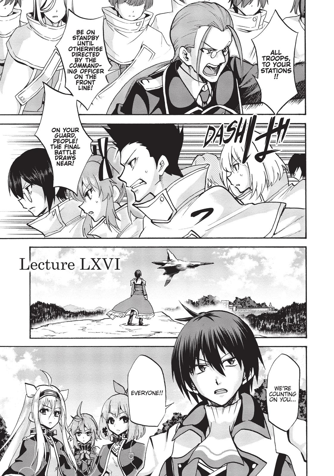 Roku de Nashi Majutsu Koushi to Kinki Kyouten Chapter 66 page 1 - Chapter 66