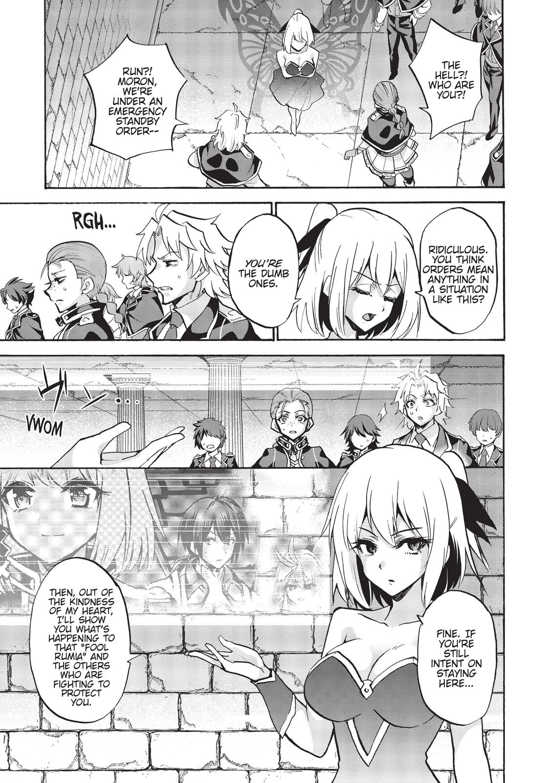 Roku de Nashi Majutsu Koushi to Kinki Kyouten Chapter 67 page 22 - Chapter 67