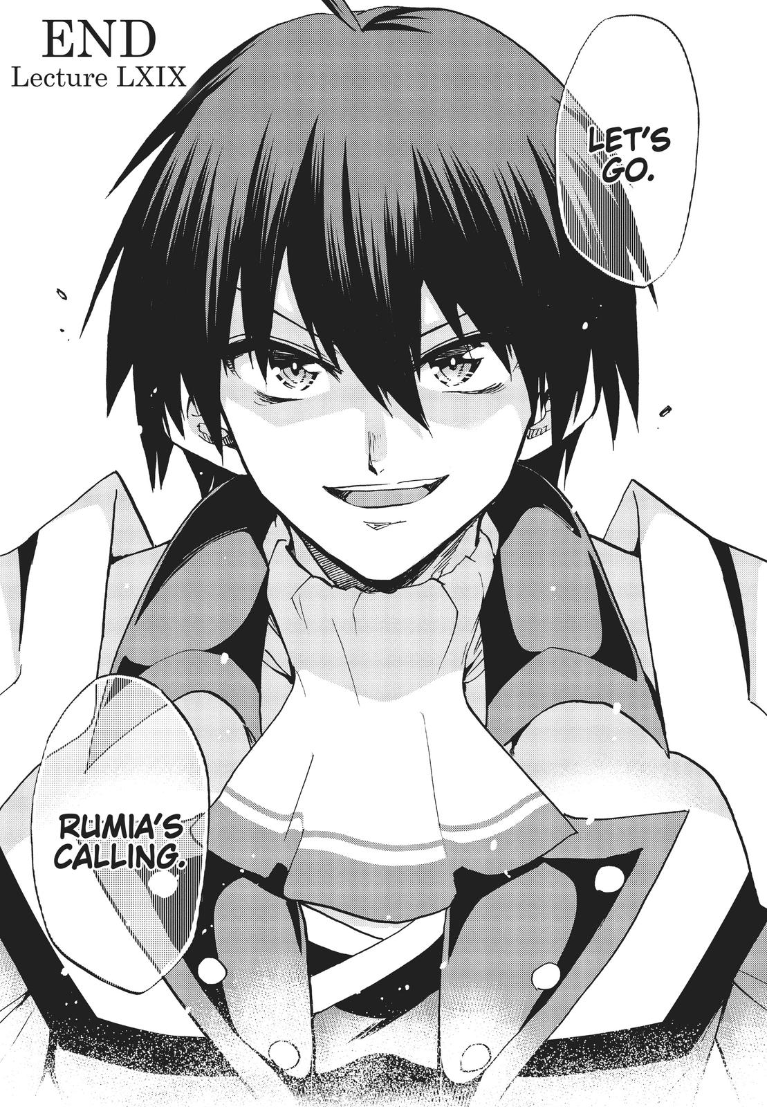 Roku de Nashi Majutsu Koushi to Kinki Kyouten Chapter 69 page 37 - Chapter 69