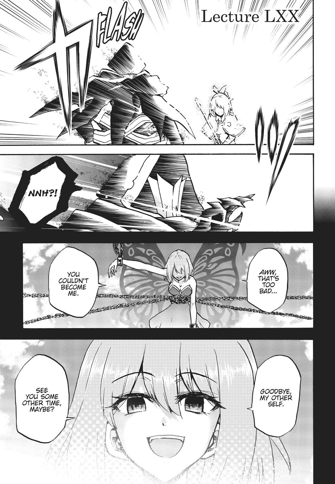 Roku de Nashi Majutsu Koushi to Kinki Kyouten Chapter 70 page 1 - Chapter 70