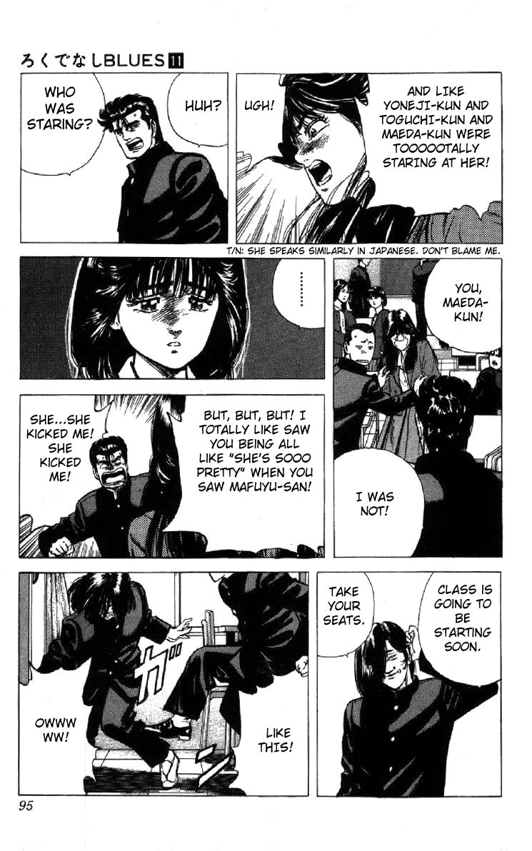 Rokudenashi Blues Chapter 102 page 13 - Chapter 102