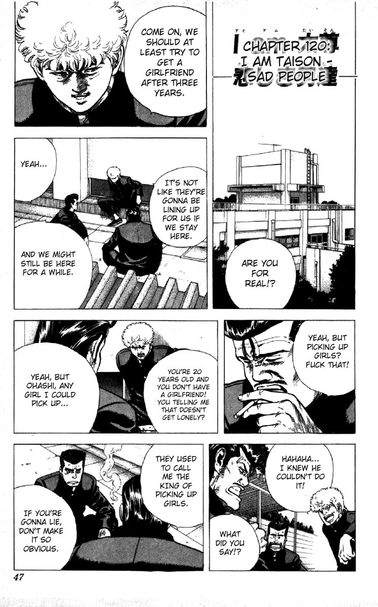 Rokudenashi Blues Chapter 120 page 1 - Chapter 120