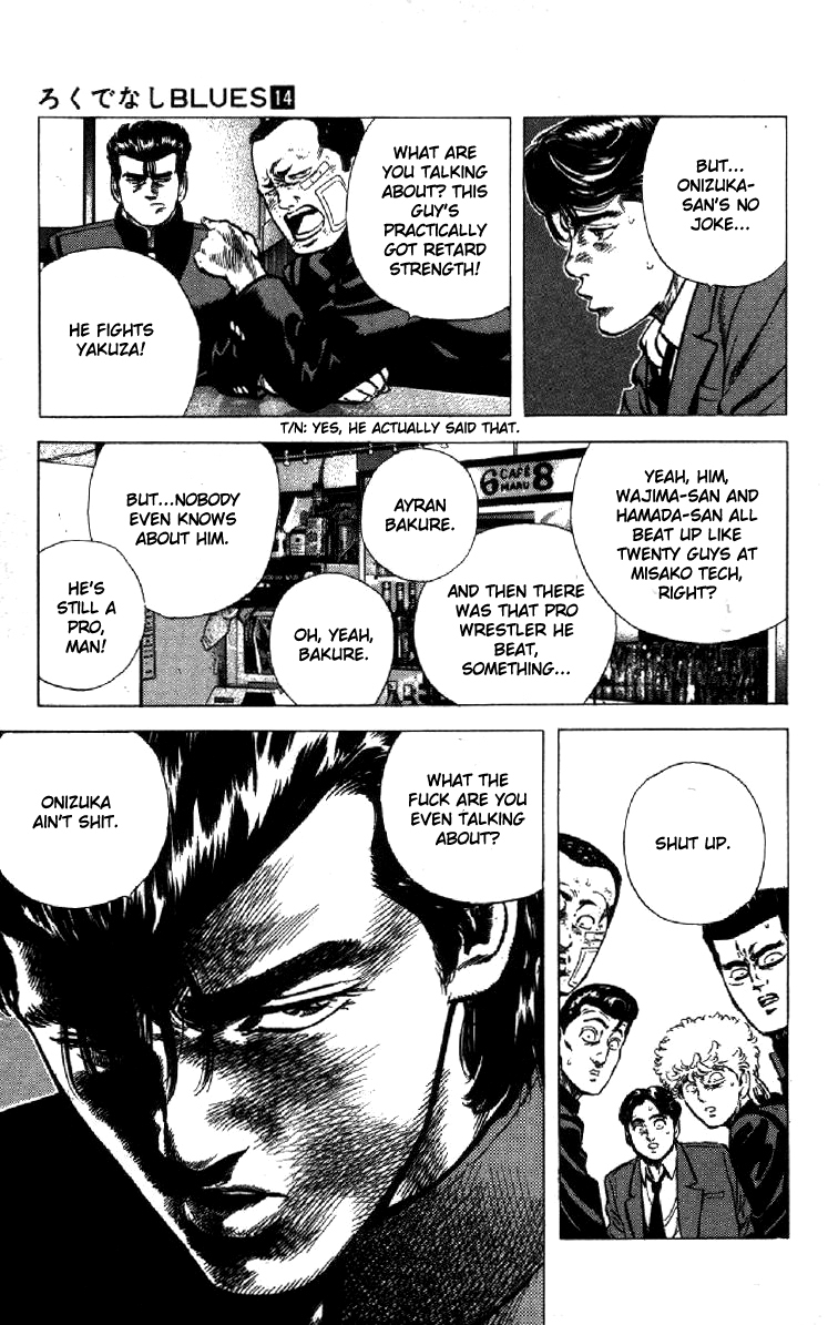 Rokudenashi Blues Chapter 136 page 3 - Chapter 136