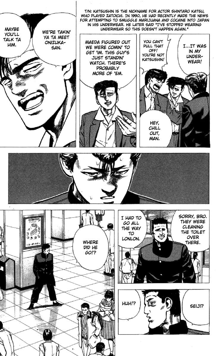 Rokudenashi Blues Chapter 136 page 9 - Chapter 136