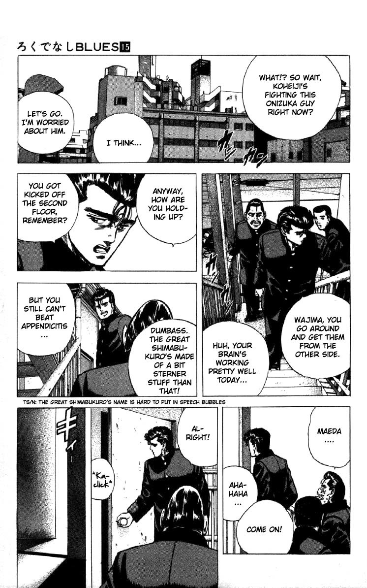 Rokudenashi Blues Chapter 138 page 18 - Chapter 138