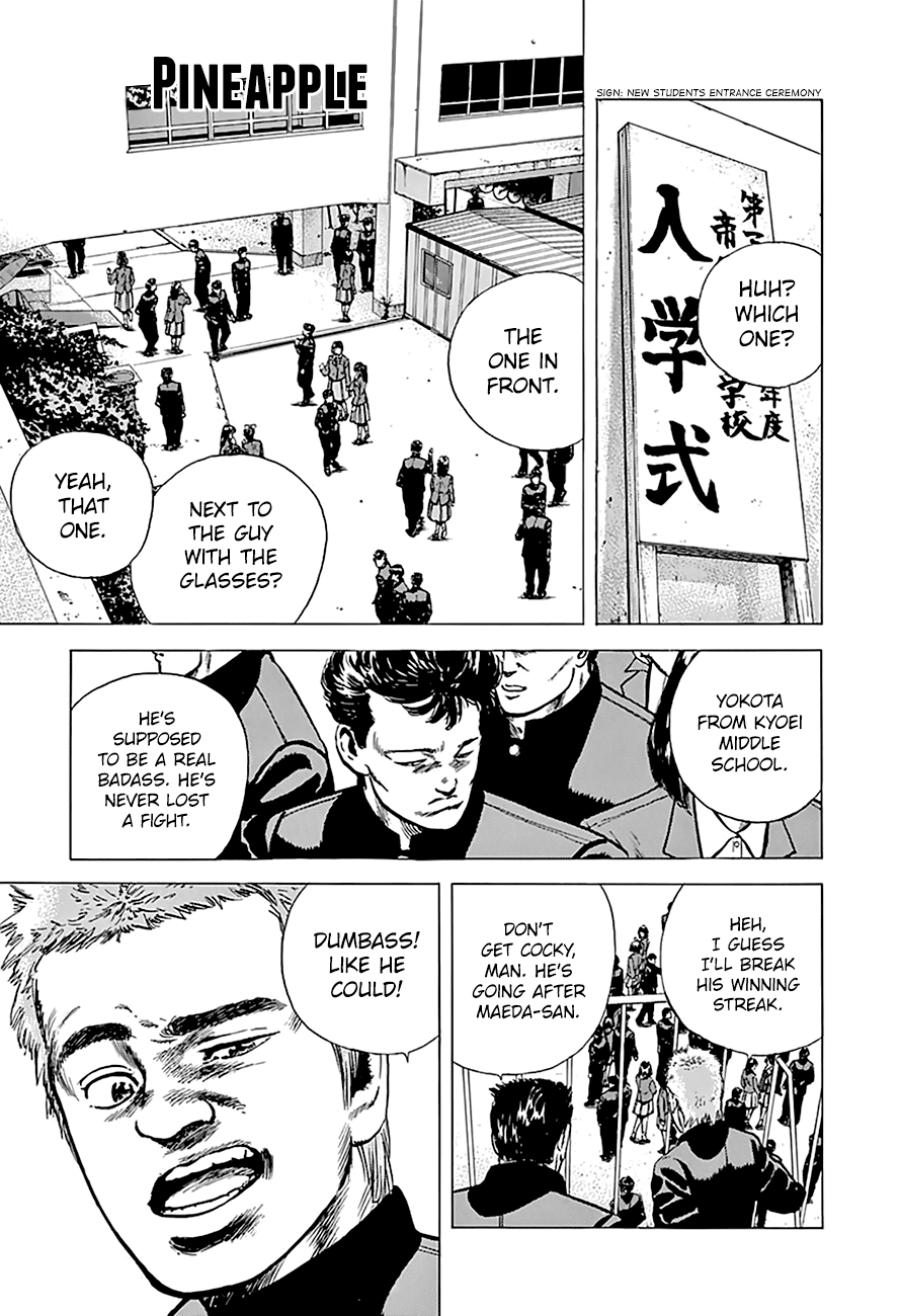 Rokudenashi Blues Chapter 160 page 2 - Chapter 160: Pineapple