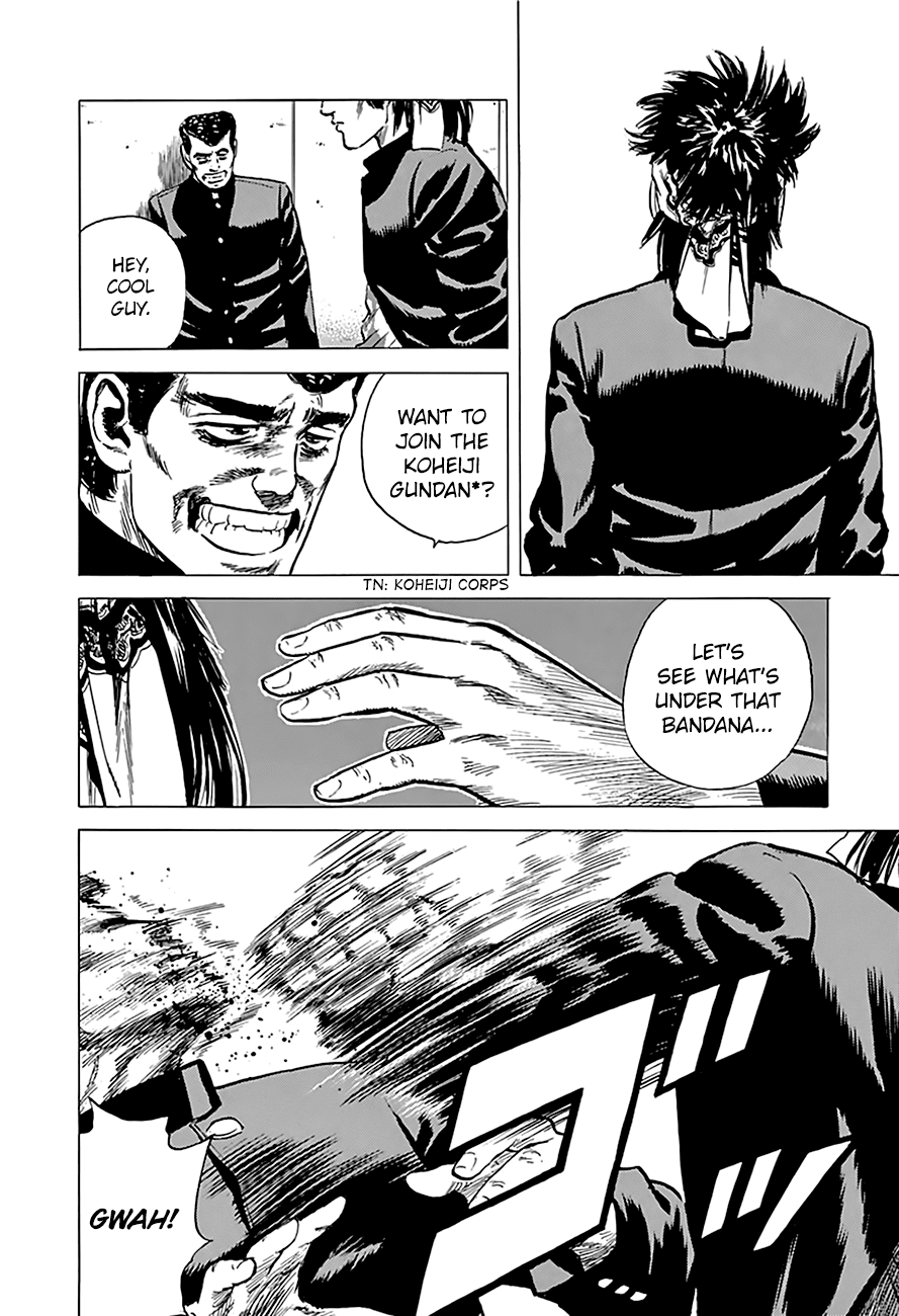 Rokudenashi Blues Chapter 161 page 18 - Chapter 161: Lost In The High School