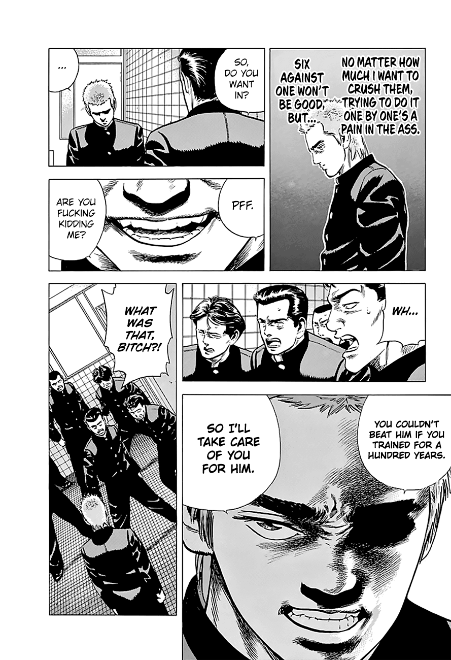 Rokudenashi Blues Chapter 161 page 4 - Chapter 161: Lost In The High School