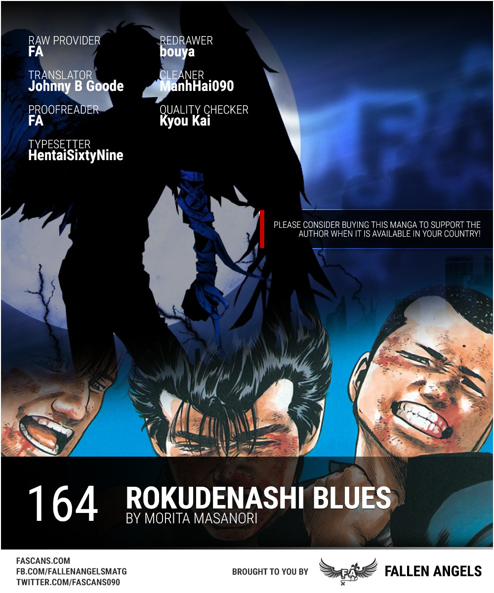 Rokudenashi Blues Chapter 164 page 1 - Chapter 164: Who Watches The Fighters?