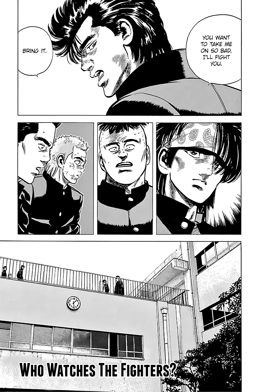 Rokudenashi Blues Chapter 164 page 2 - Chapter 164: Who Watches The Fighters?