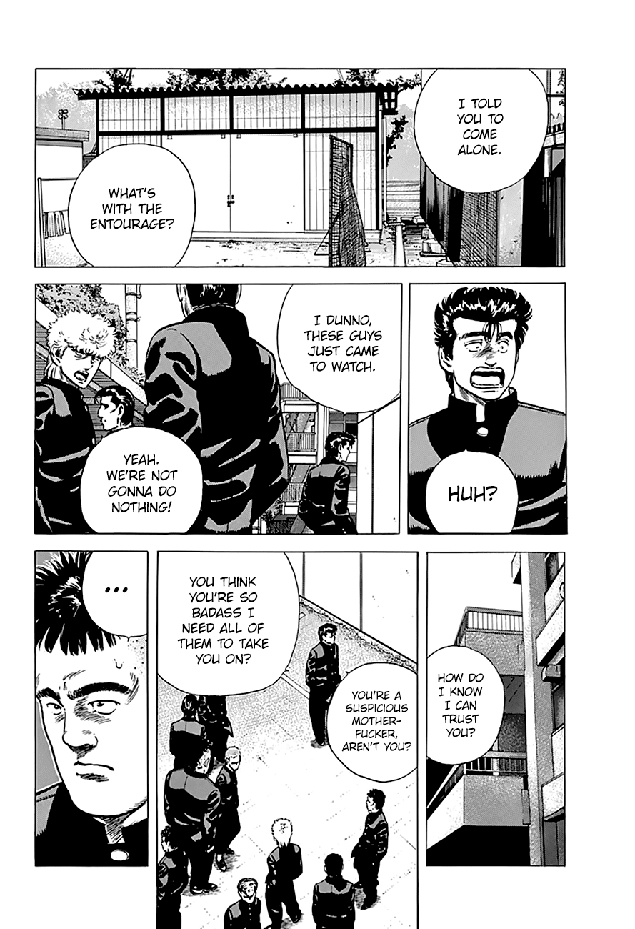 Rokudenashi Blues Chapter 164 page 6 - Chapter 164: Who Watches The Fighters?