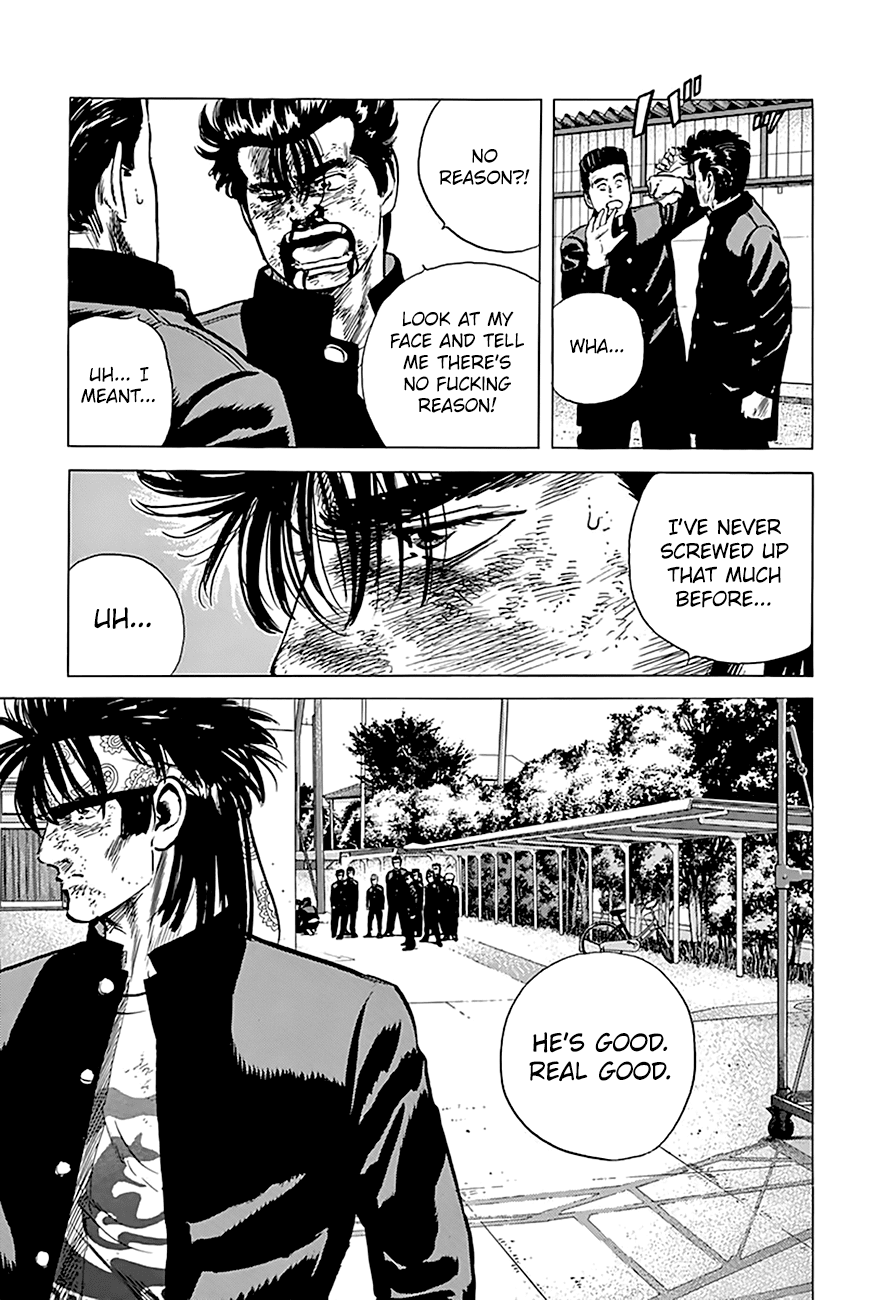 Rokudenashi Blues Chapter 165 page 15 - Chapter 165: Sharpness and Wit