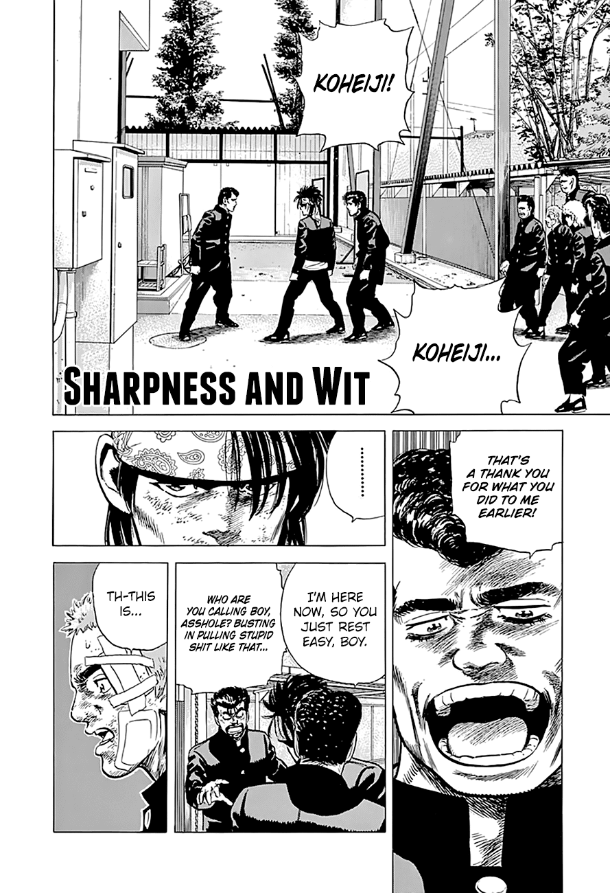 Rokudenashi Blues Chapter 165 page 6 - Chapter 165: Sharpness and Wit