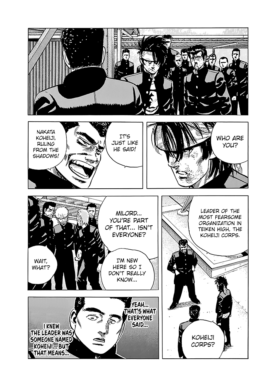 Rokudenashi Blues Chapter 165 page 8 - Chapter 165: Sharpness and Wit