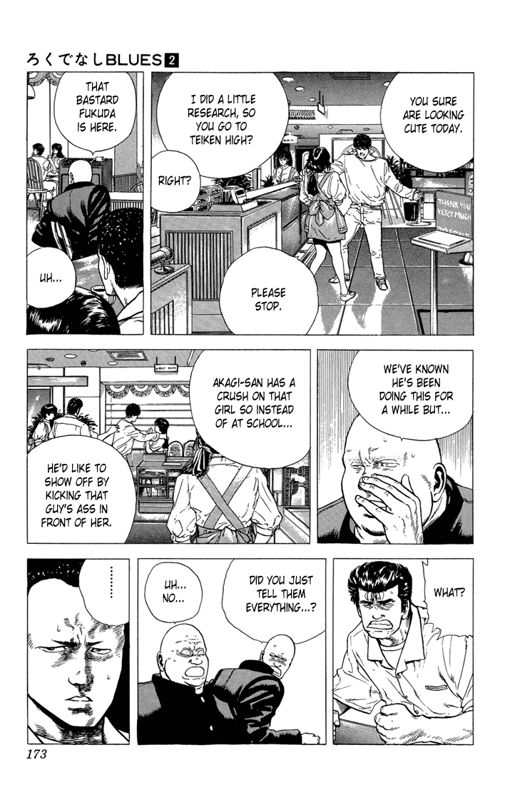 Rokudenashi Blues Chapter 17 page 12 - Chapter 17