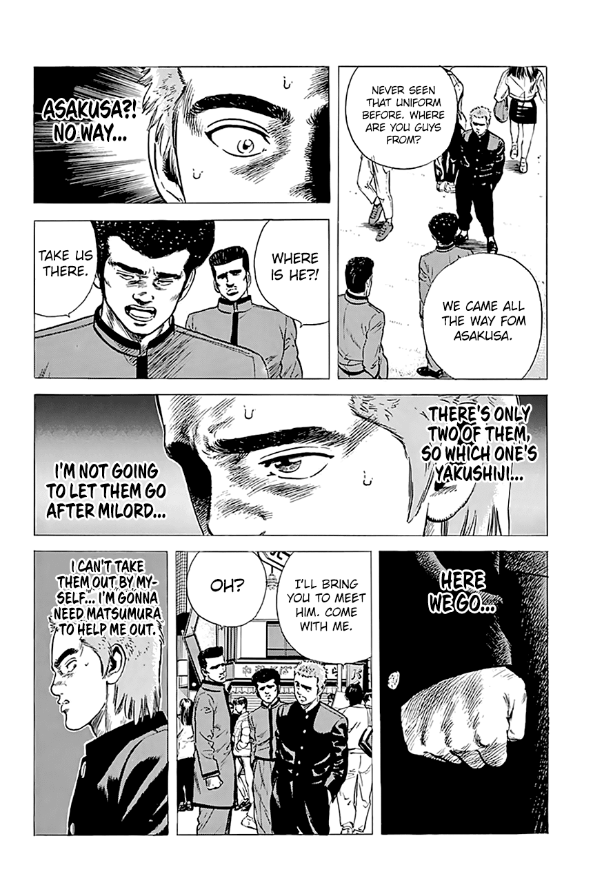 Rokudenashi Blues Chapter 180 page 18 - Chapter 180: The Big Four