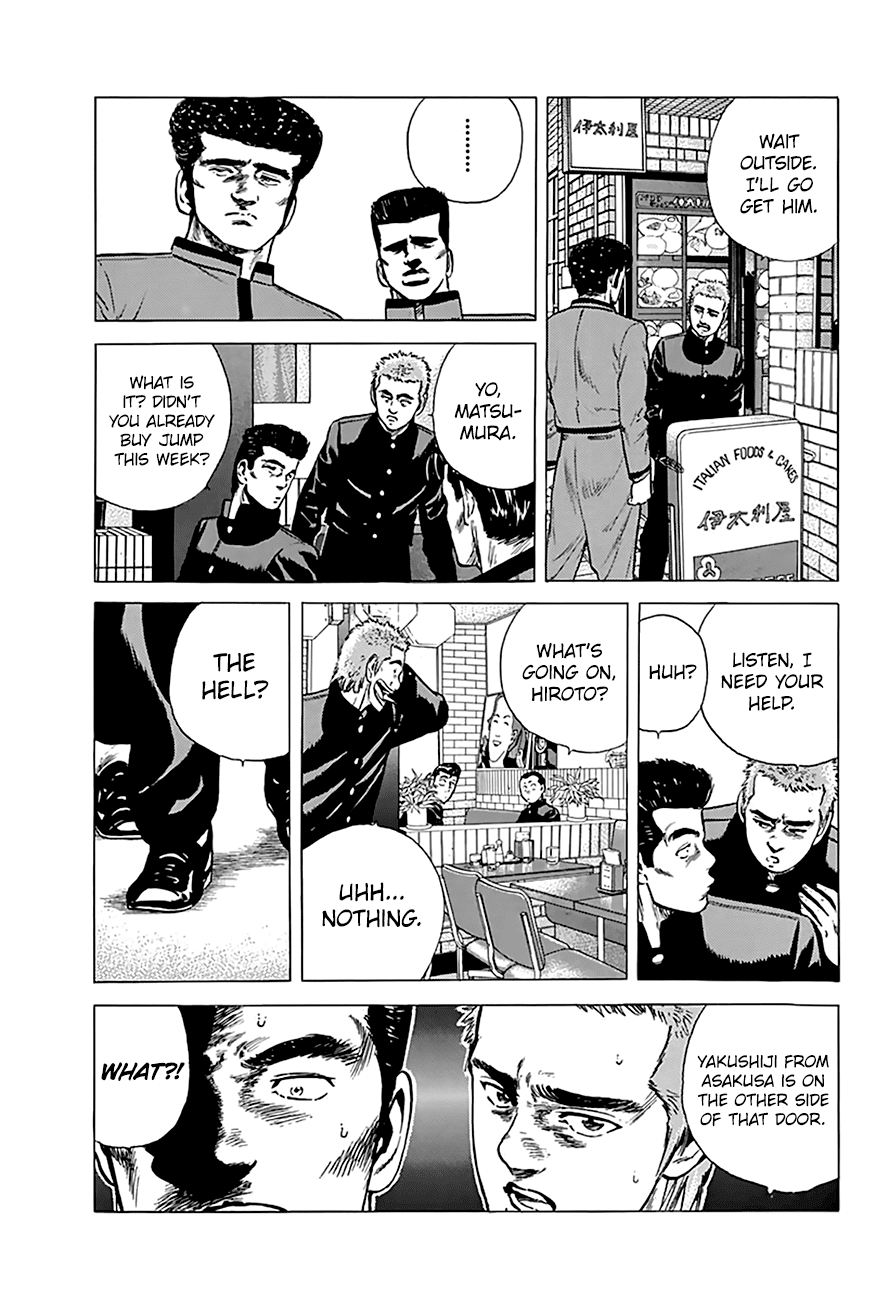 Rokudenashi Blues Chapter 180 page 19 - Chapter 180: The Big Four