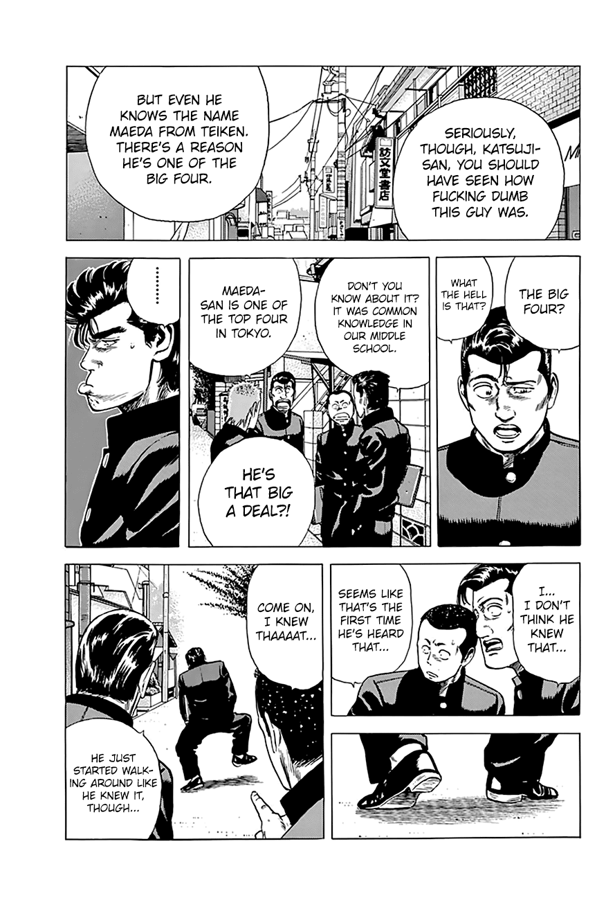 Rokudenashi Blues Chapter 180 page 7 - Chapter 180: The Big Four