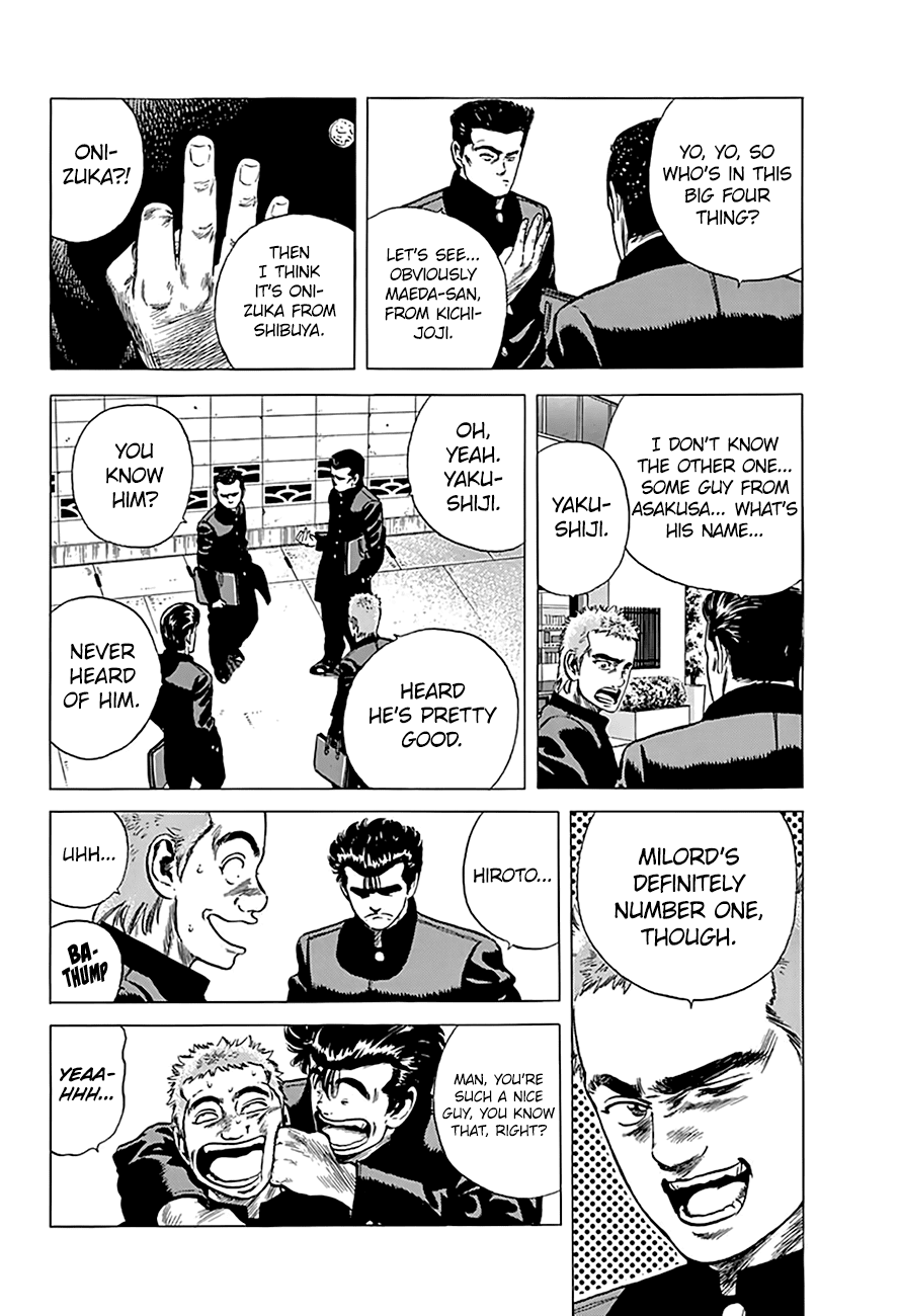 Rokudenashi Blues Chapter 180 page 8 - Chapter 180: The Big Four