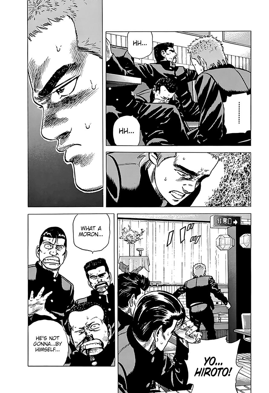 Rokudenashi Blues Chapter 182 page 8 - Chapter 182: Run, Hiroto!
