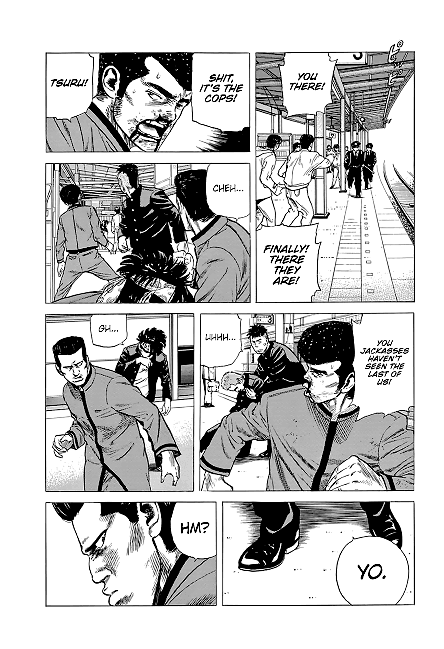 Rokudenashi Blues Chapter 184 page 10 - Chapter 184: Transfer to the Ginza Line!