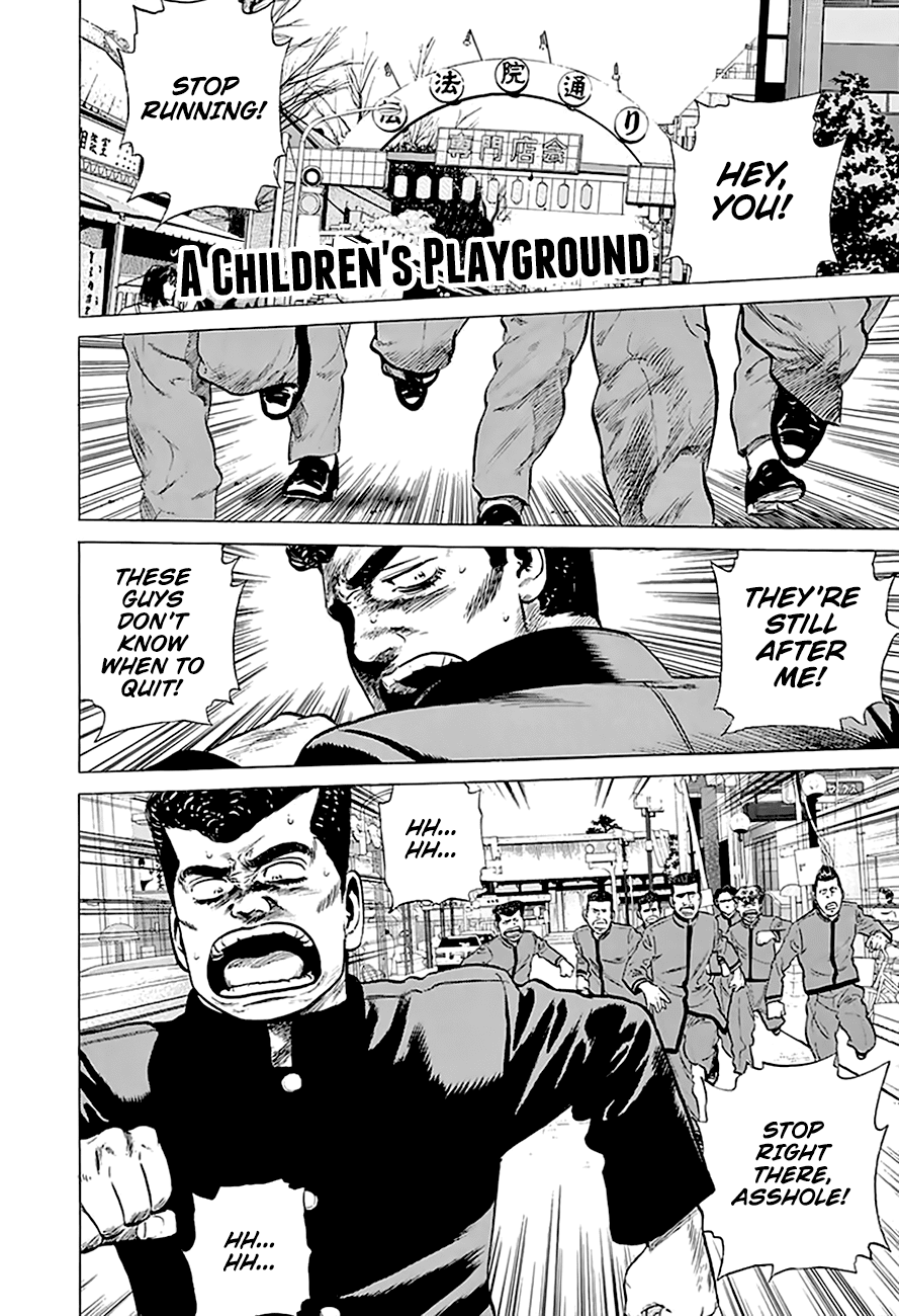 Rokudenashi Blues Chapter 187 page 2 - Chapter 187: A Children's Playground