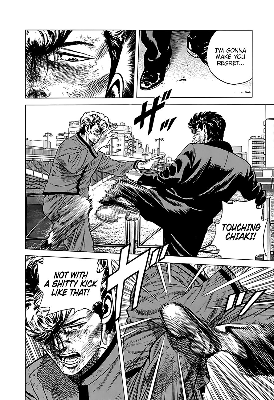 Rokudenashi Blues Chapter 194 page 10 - Chapter 194: High Kicks